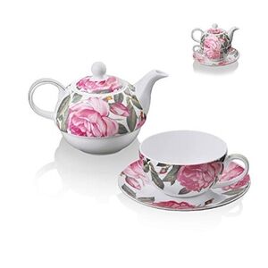 NewBridge Rose China Tea Set For 1